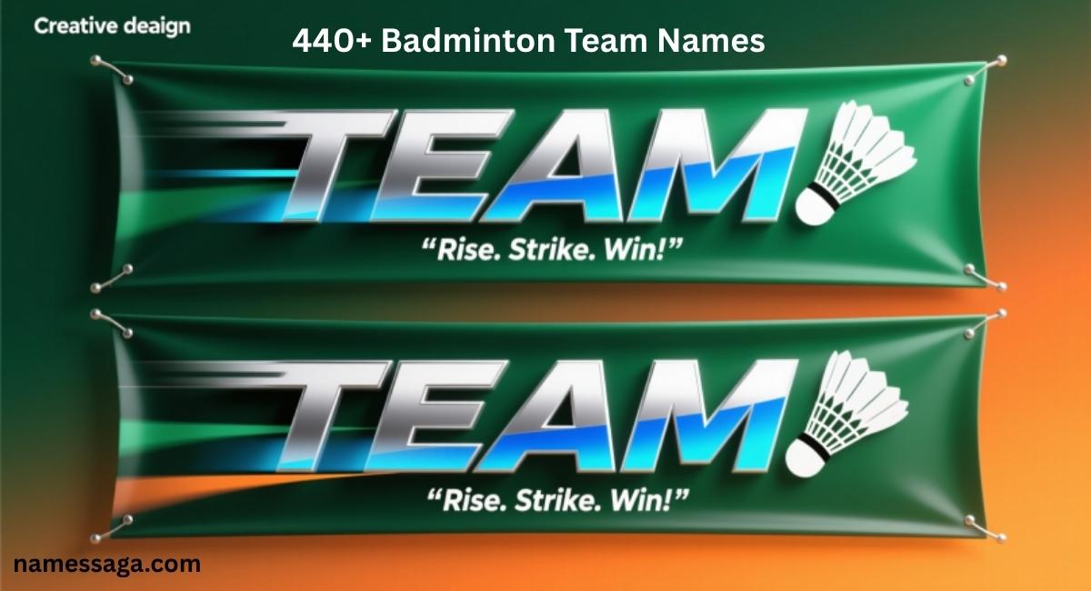 badminton-team-names