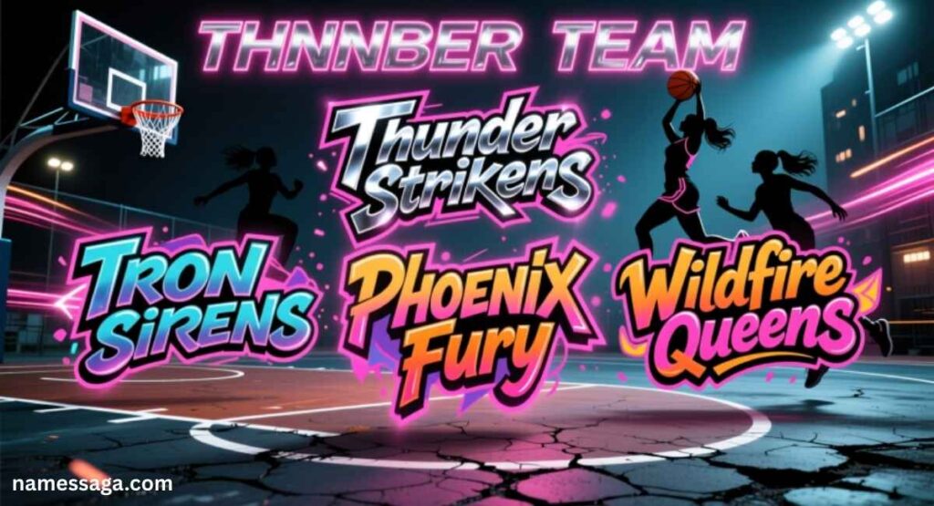 Basketball Team Names for Girls