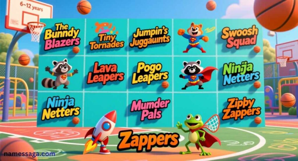 Basketball Team Names for Kids