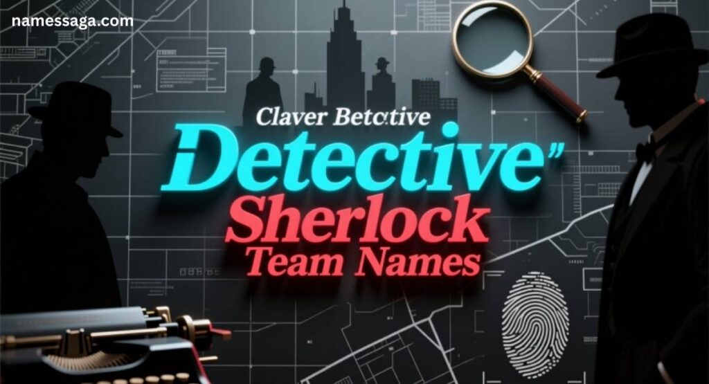 Clever Detective Team Names