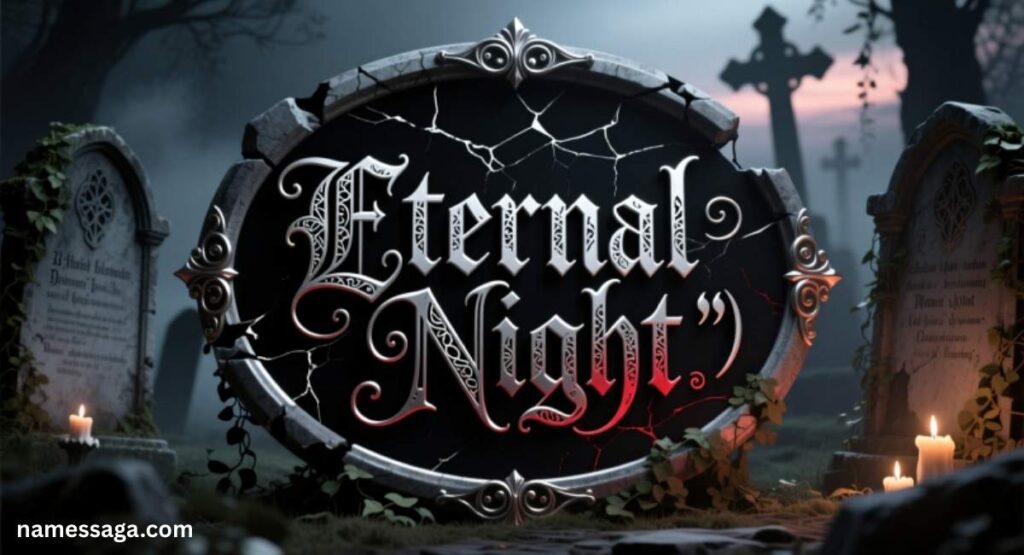 Cool Names for Gothic