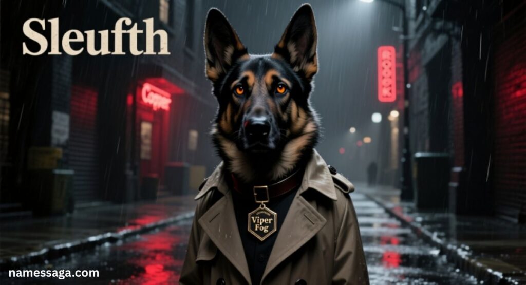 Dog Names for Detective Characters