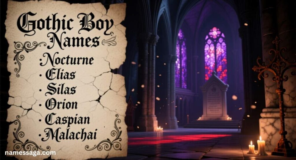 Gothic Boy Names