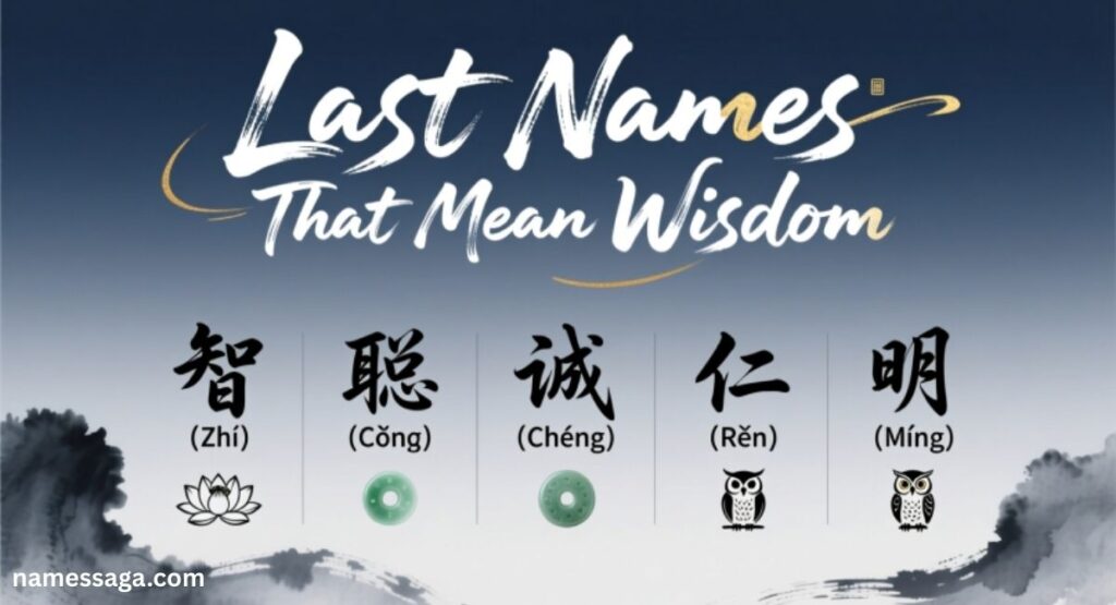 Last Names That Mean Wisdom