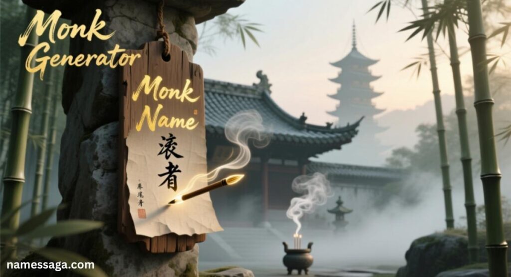 Monk Name Generator