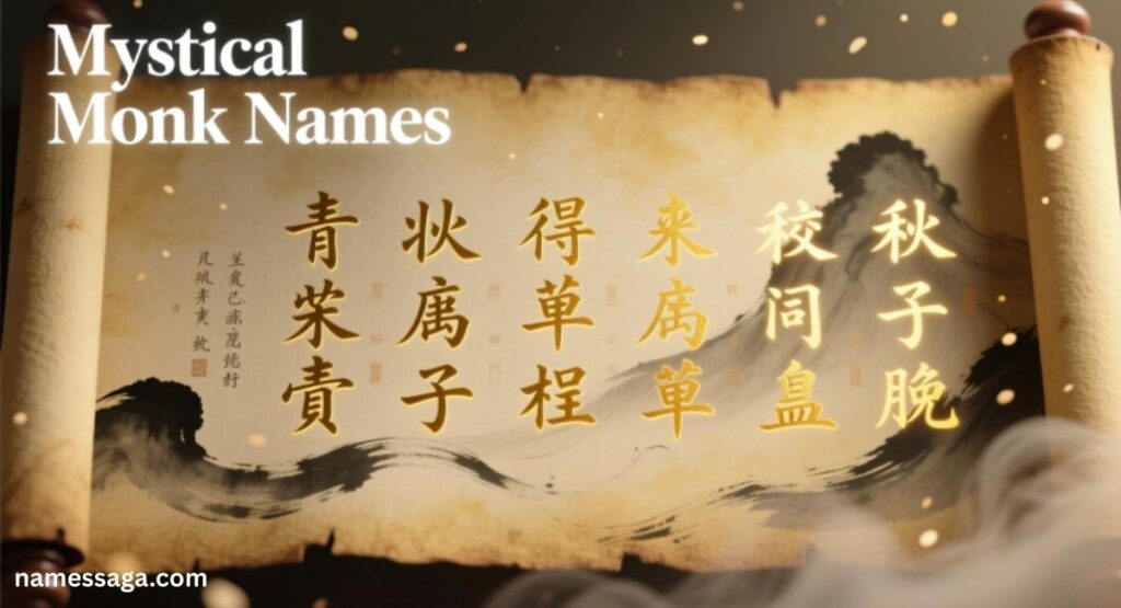 Mystical Monk Names