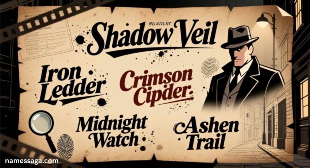 Themed-Inspired Names for Detective