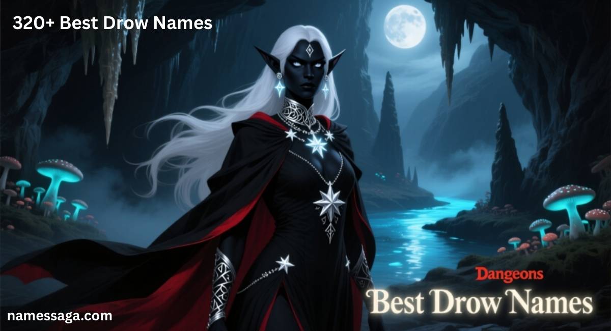 best-drow-names