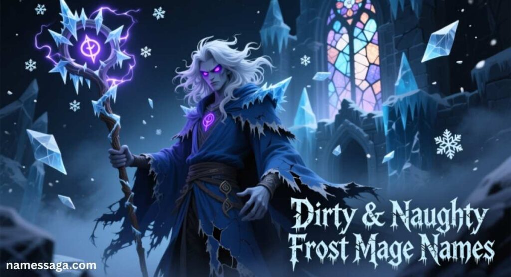 Dirty & Naughty Frost Mage Names
