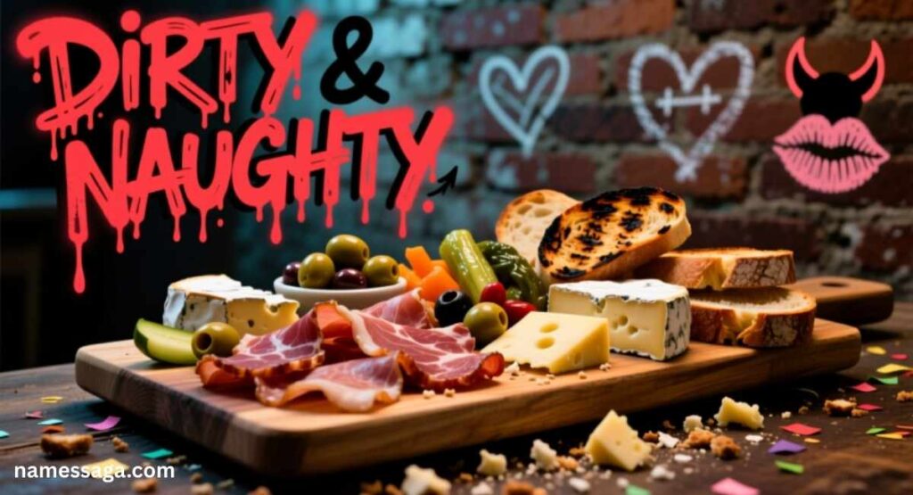 Dirty & Naughty Names for Charcuterie Board