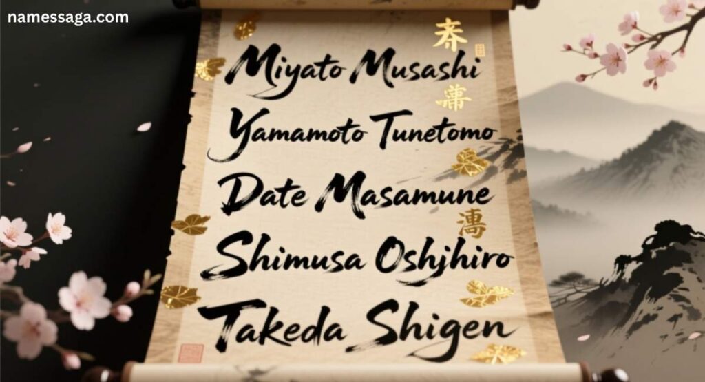 Famous Names for Samurai