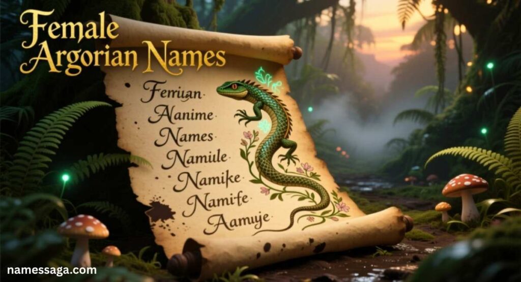 Female Argonian Names