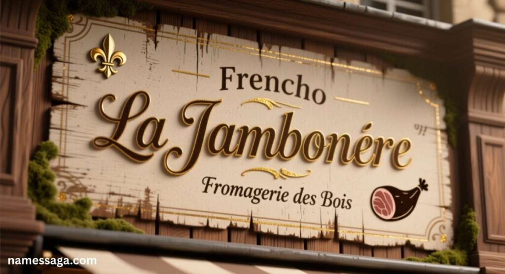 French Charcuterie Business Names