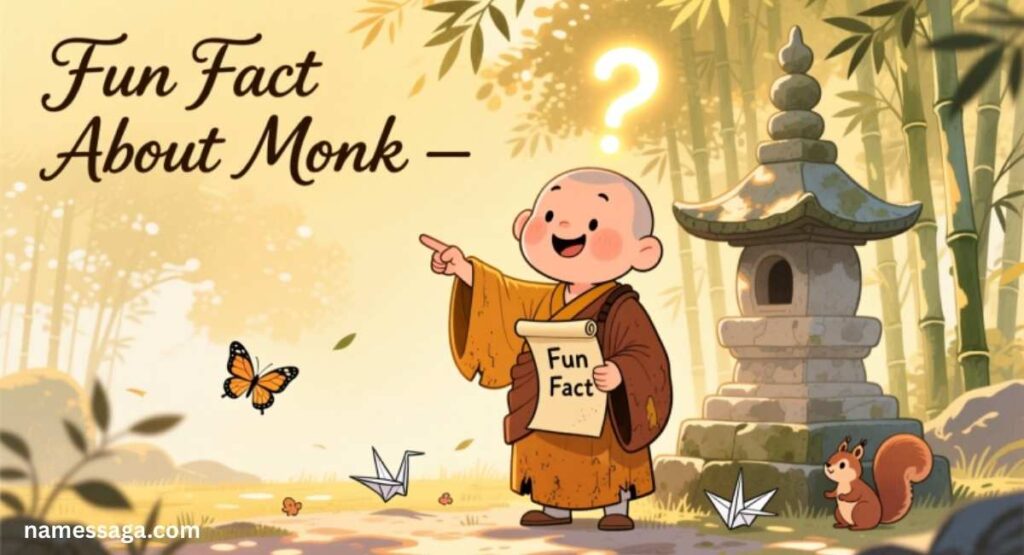 Fun Fact About Monk