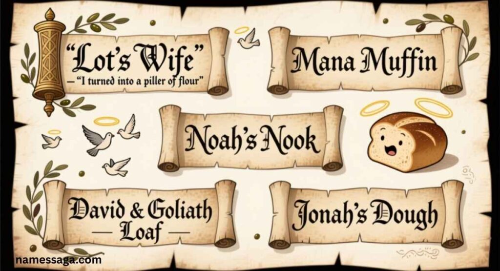 Funny Biblical Sourdough Starter Names