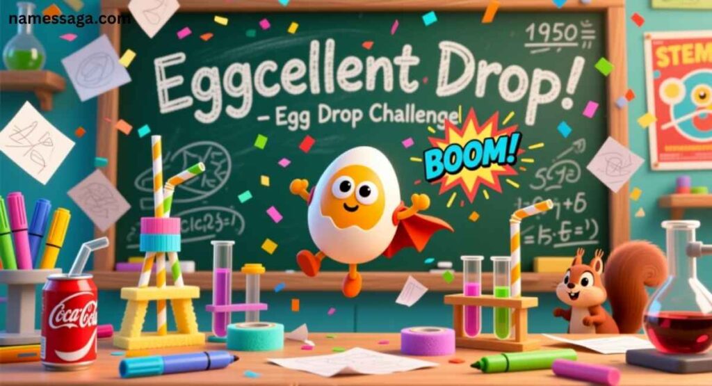 Funny Egg Drop Team Names