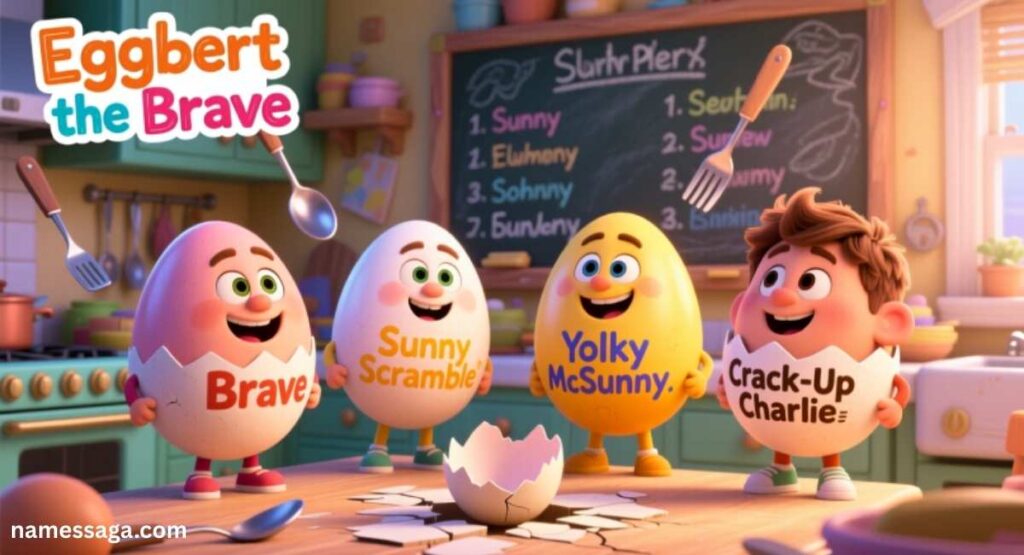 Funny Egg Names for Boys