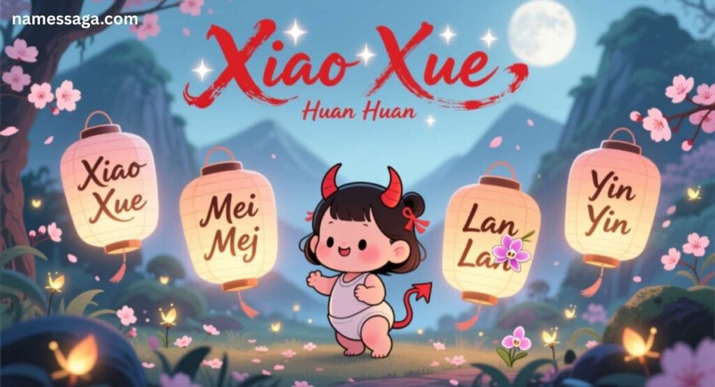 Funny Female Demon Names for Babies