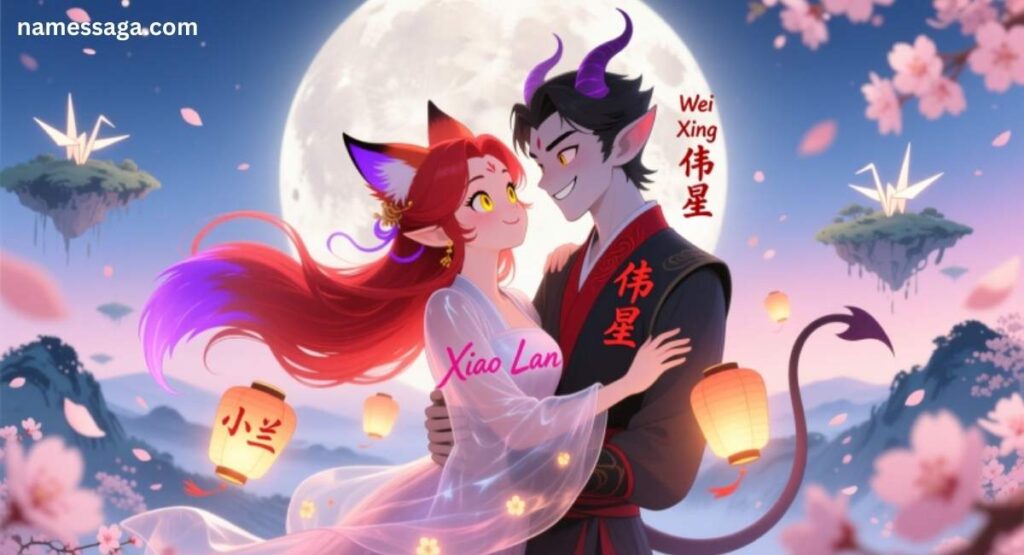 Funny Female Demon Names for Lovers