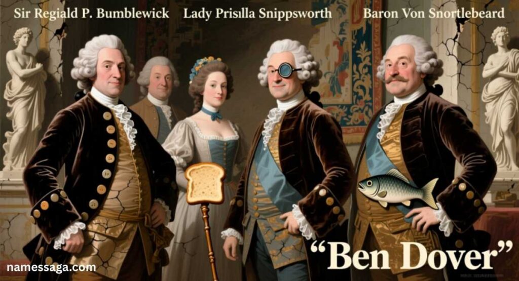 Funny Historical Names Like Ben Dover