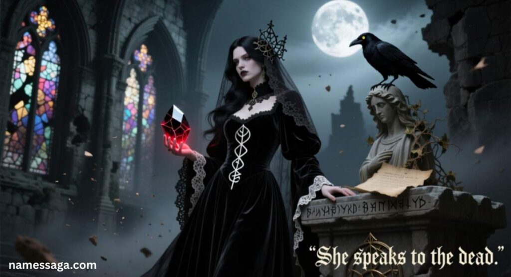 Gothic & Dark Witch Names
