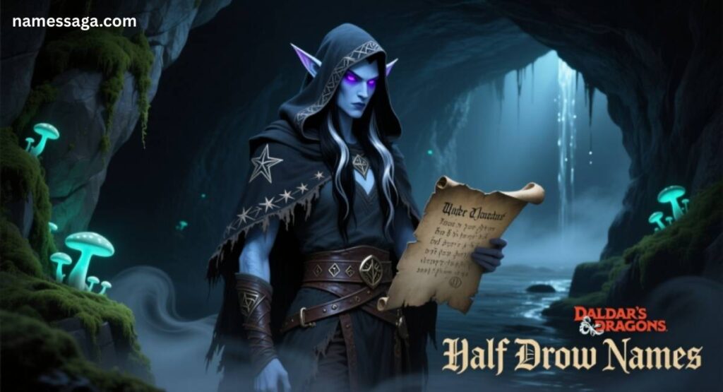 Half Drow Names
