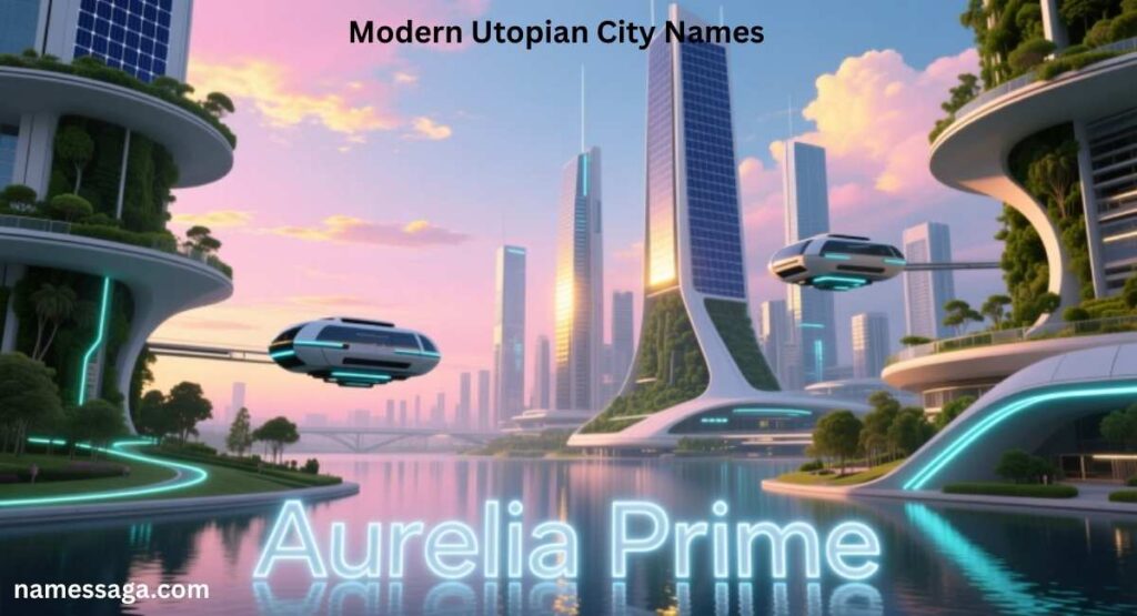 Modern Utopian City Names