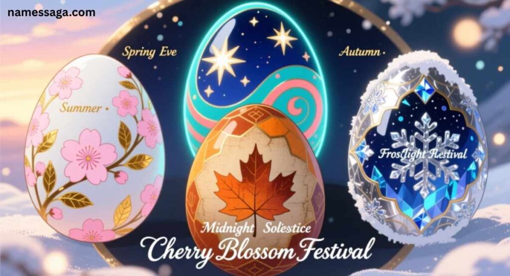 Seasonal & Holiday Egg Names