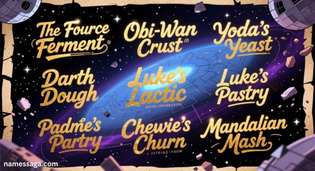 Star Wars Themed Sourdough Starter Names