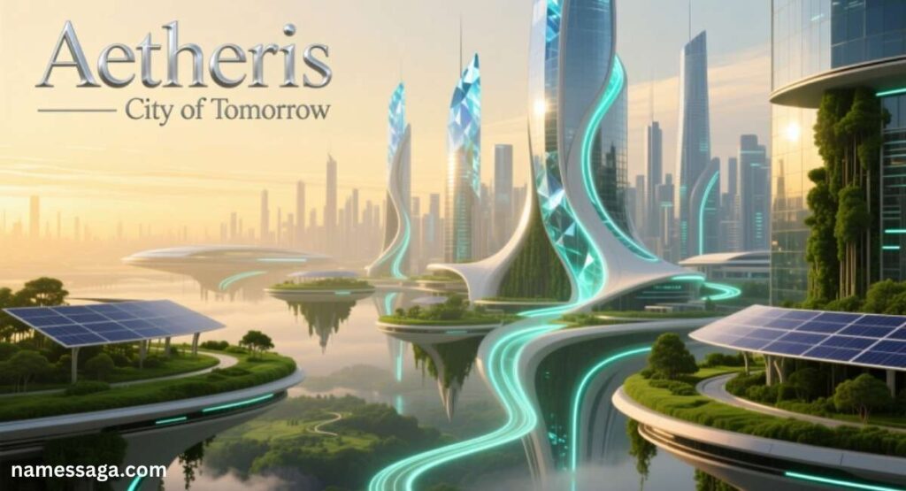 Technological Utopian City Names