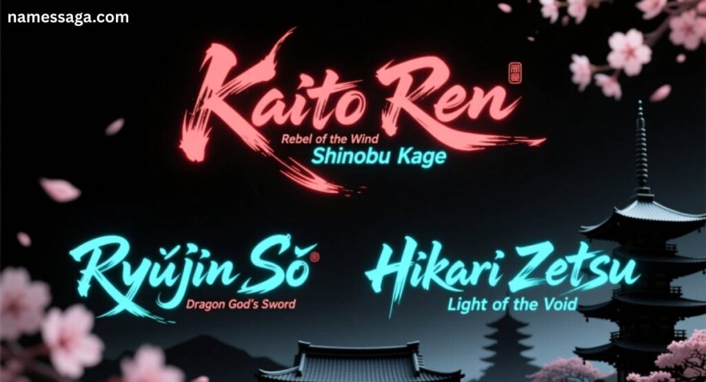 Trendy Name Ideas for Samurai