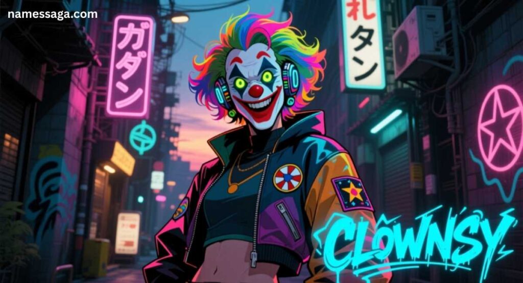 Trendy Names Idea for Clown