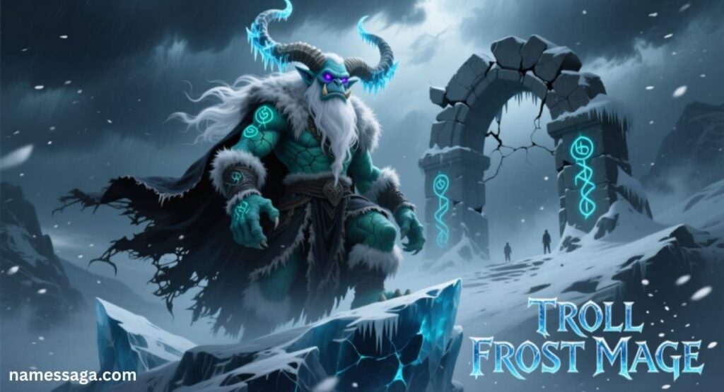Troll Frost Mage Names