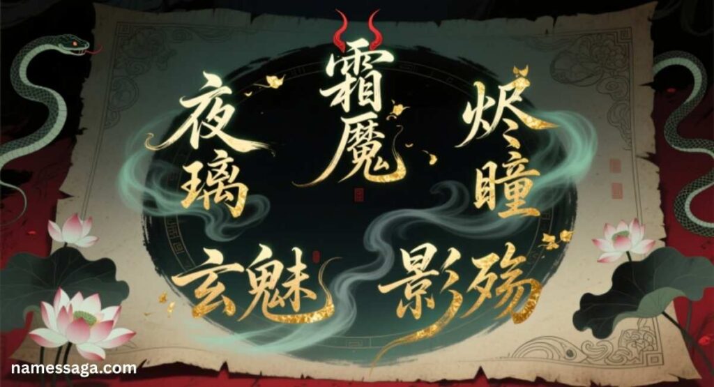 Unique Female Demon Names