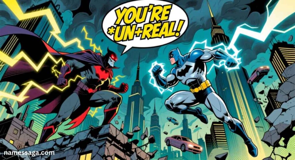 Villain & Superhero-Themed Name Puns