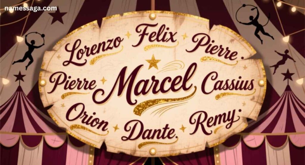 Vintage Circus-Inspired Names for Boys