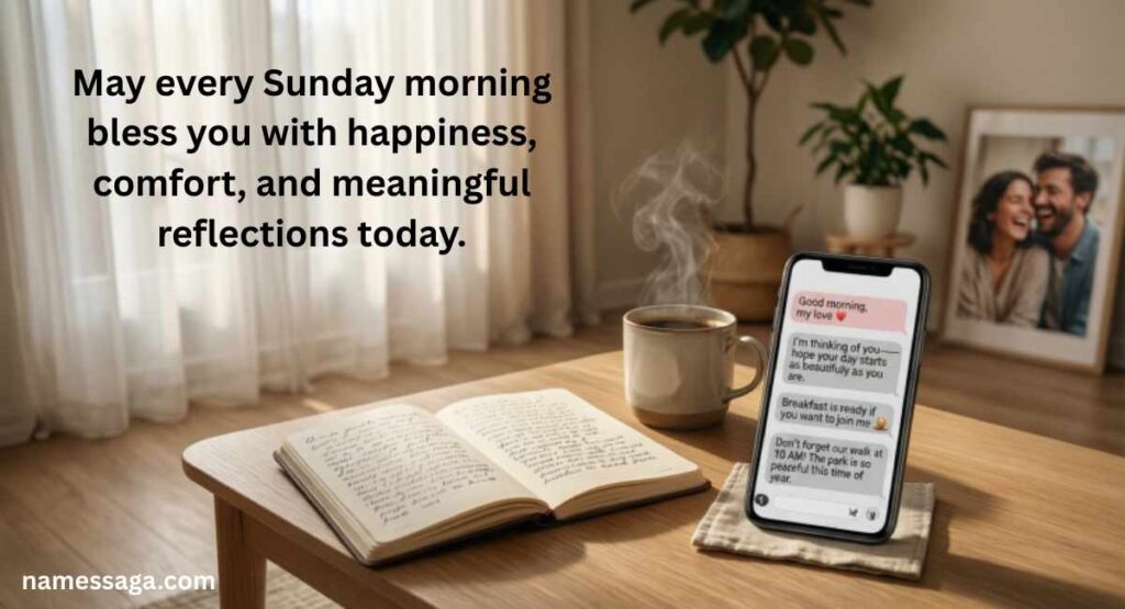 Sunday Morning Text Messages for Loved Ones