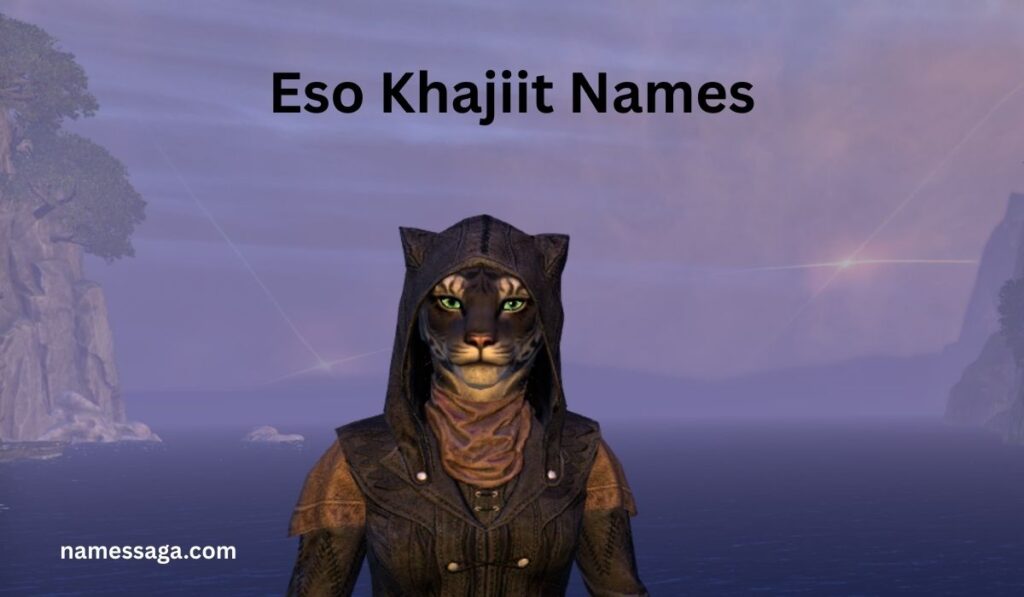 Eso Khajiit Names