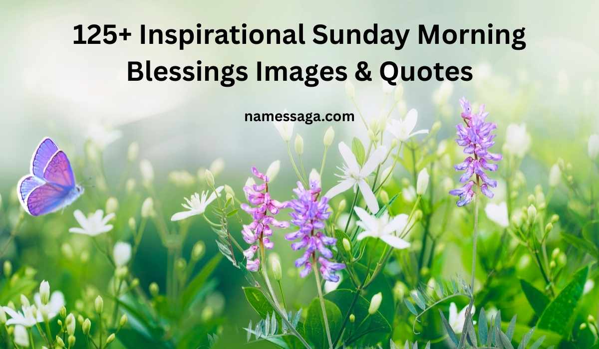 Inspirational Sunday Morning Blessings