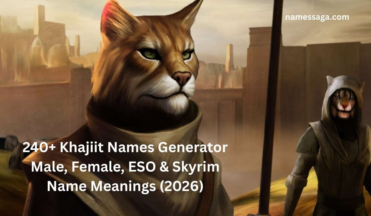 Khajiit Names