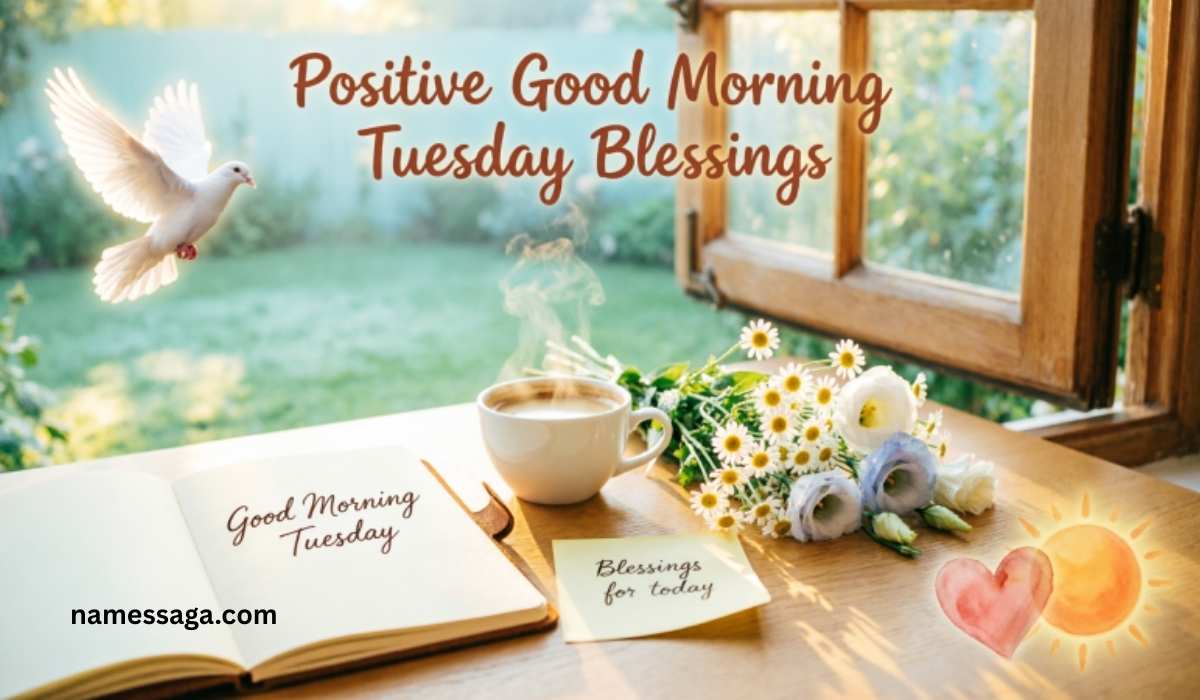 Positive Good Morning Tuesday Blessings