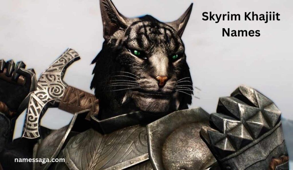 Skyrim Khajiit Names