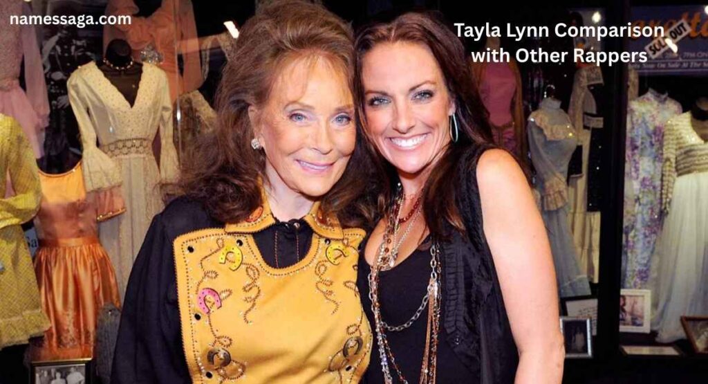 Tayla Lynn Comparison with Other Rappers