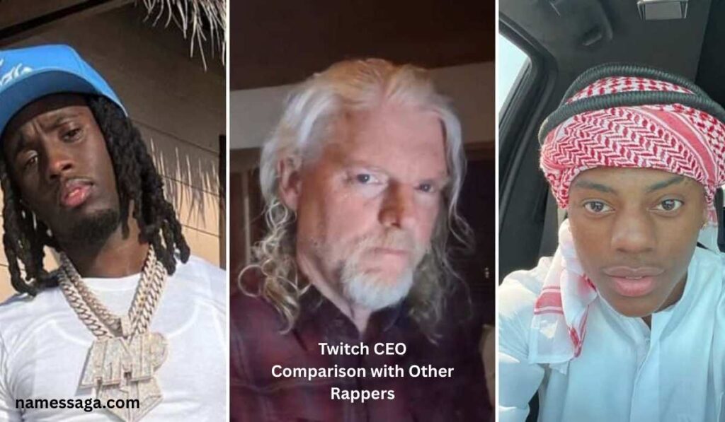 Twitch CEO Comparison with Other Rappers