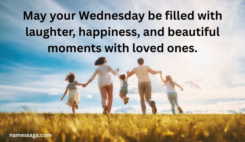 Wednesday Greetings and Blessings for Family and Friends