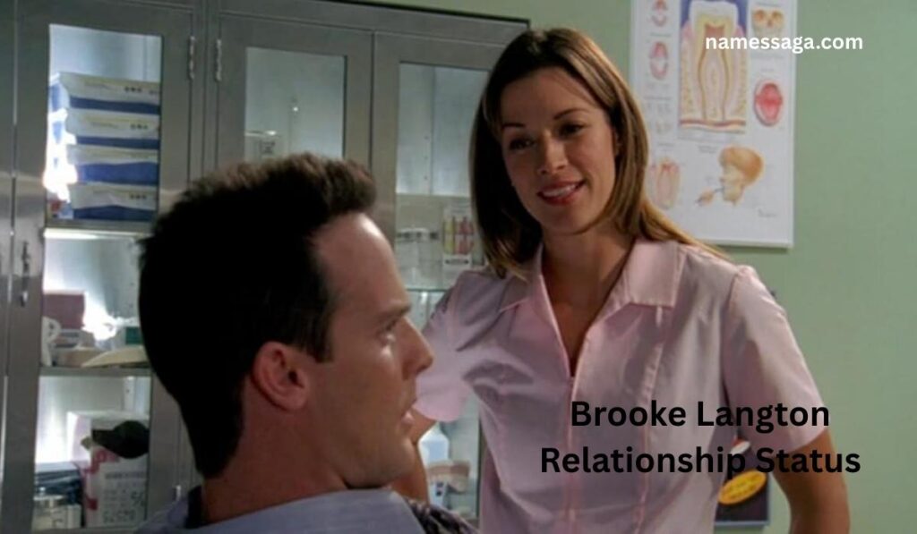 Brooke Langton Relationship Status