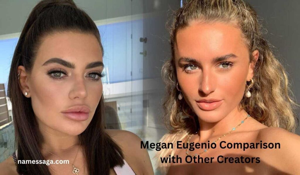 Megan Eugenio Comparison with Other Creators