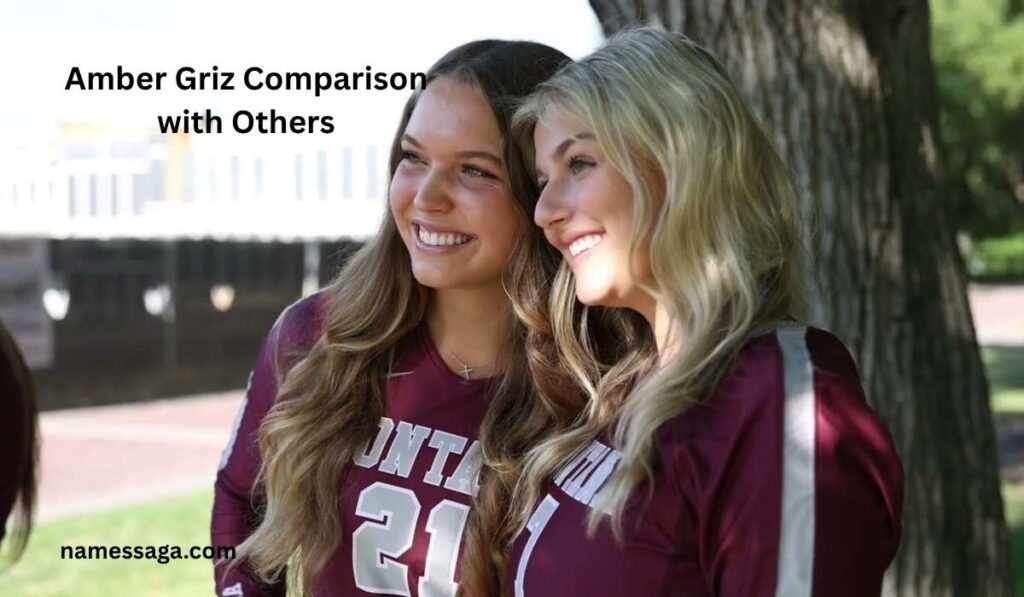 Amber Griz Comparison with Others