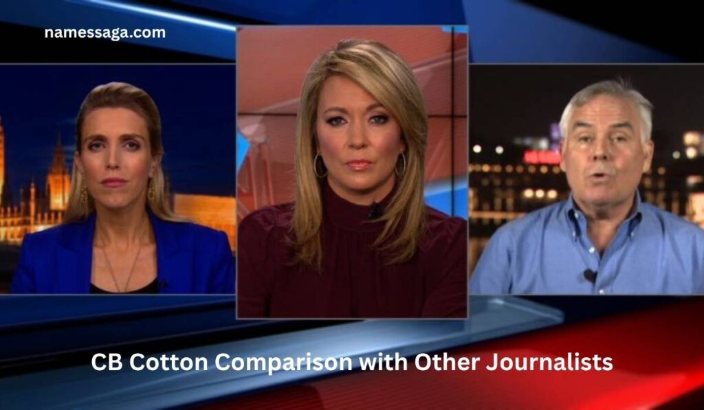 CB Cotton Comparison with Other Journalists