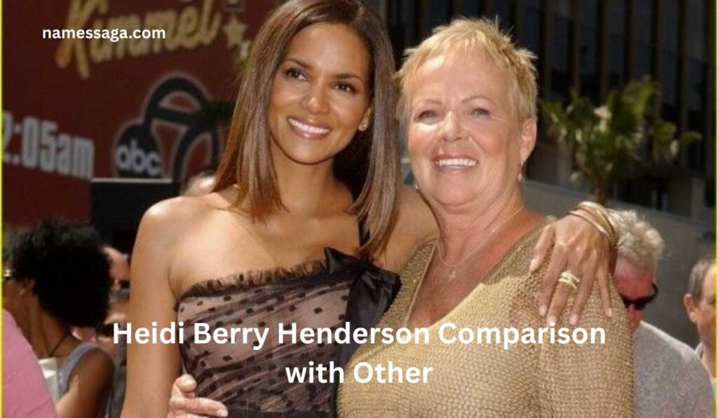 Heidi Berry Henderson Comparison with Other